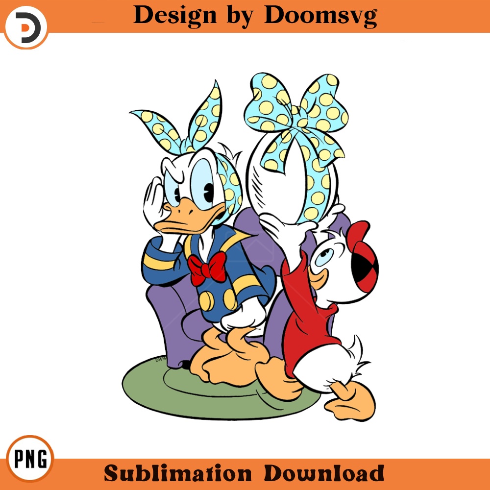 SH1808-Donald Huey Easter Cartoon Clipart Download, PNG Download Cartoon Clipart Download, PNG Download.jpg