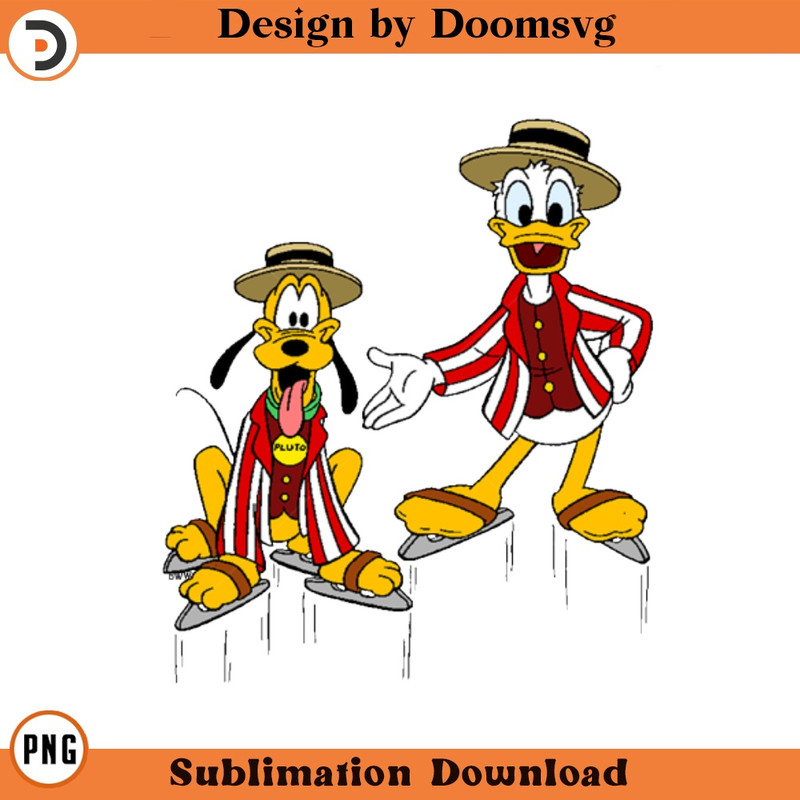 SH1829-Donald Pluto Cartoon Clipart Download, PNG Download Cartoon Clipart Download, PNG Download.jpg