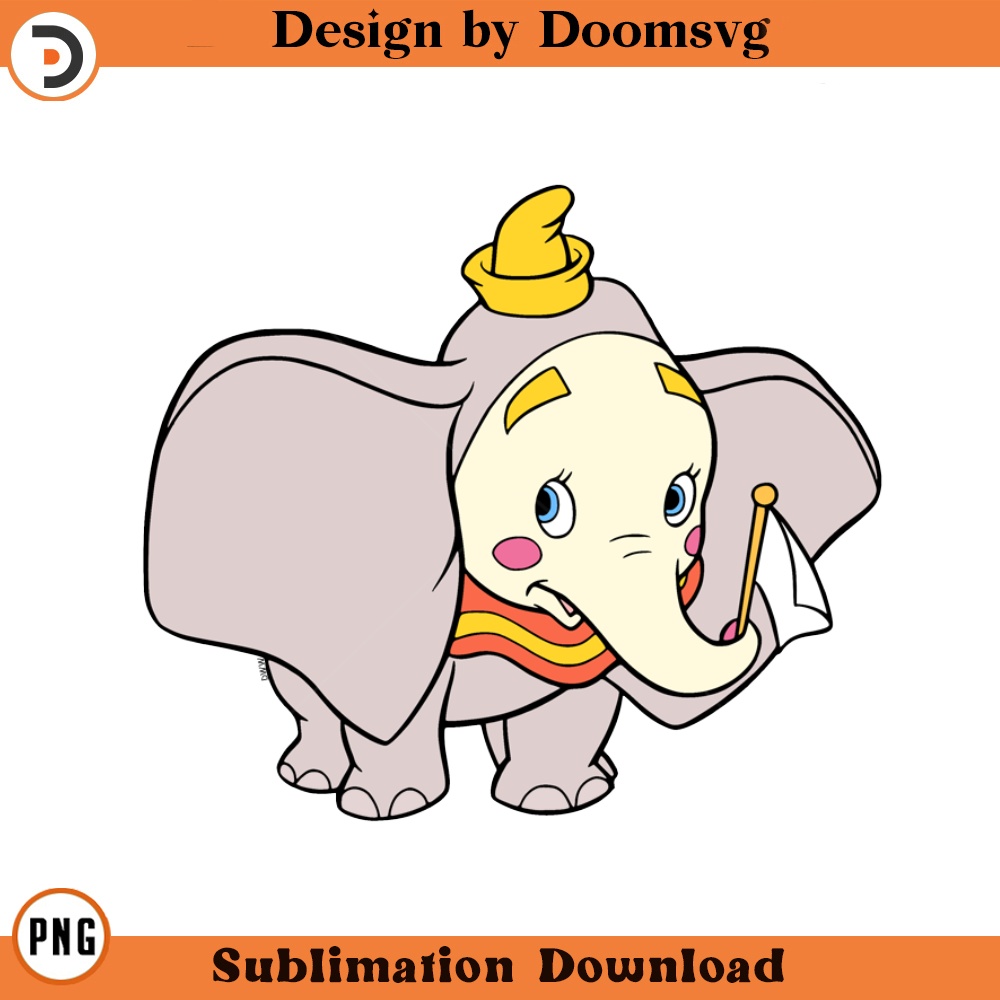 SH1902-Dumbo Clown Cartoon Clipart Download, PNG Download Cartoon Clipart Download, PNG Download.jpg