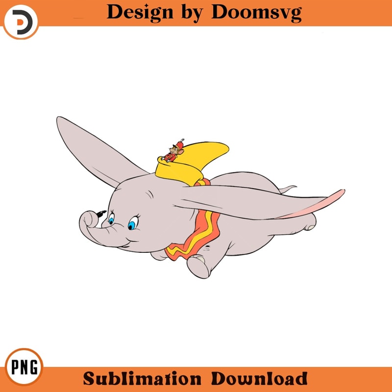 SH1925-Dumbo Timothy Cartoon Clipart Download, PNG Download Cartoon Clipart Download, PNG Download.jpg