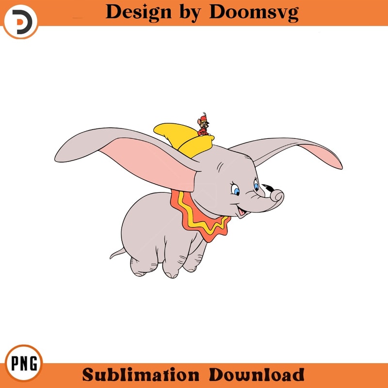 SH1926-Dumbo Timothy Cartoon Clipart Download, PNG Download Cartoon Clipart Download, PNG Download.jpg