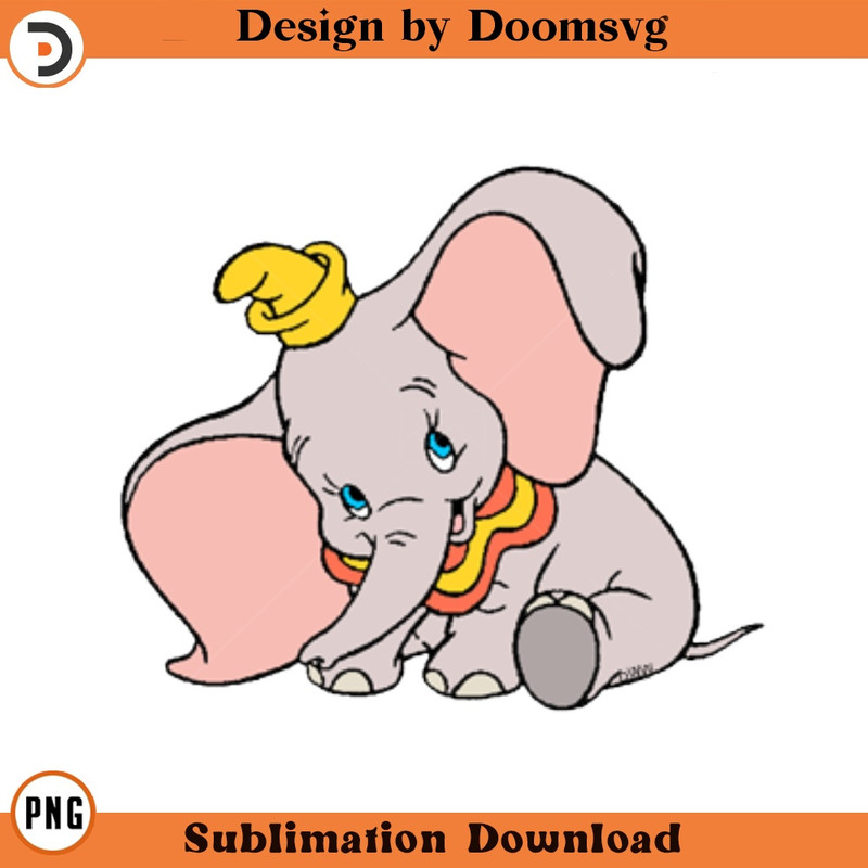 SH1931-Dumbo Cartoon Clipart Download, PNG Download Cartoon Clipart Download, PNG Download.jpg