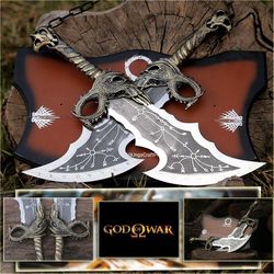 God of War Sword, god of war gifts, Metal Blades of Chaos, Twin Blades, god of war ragnar, Custom Sword, God of War