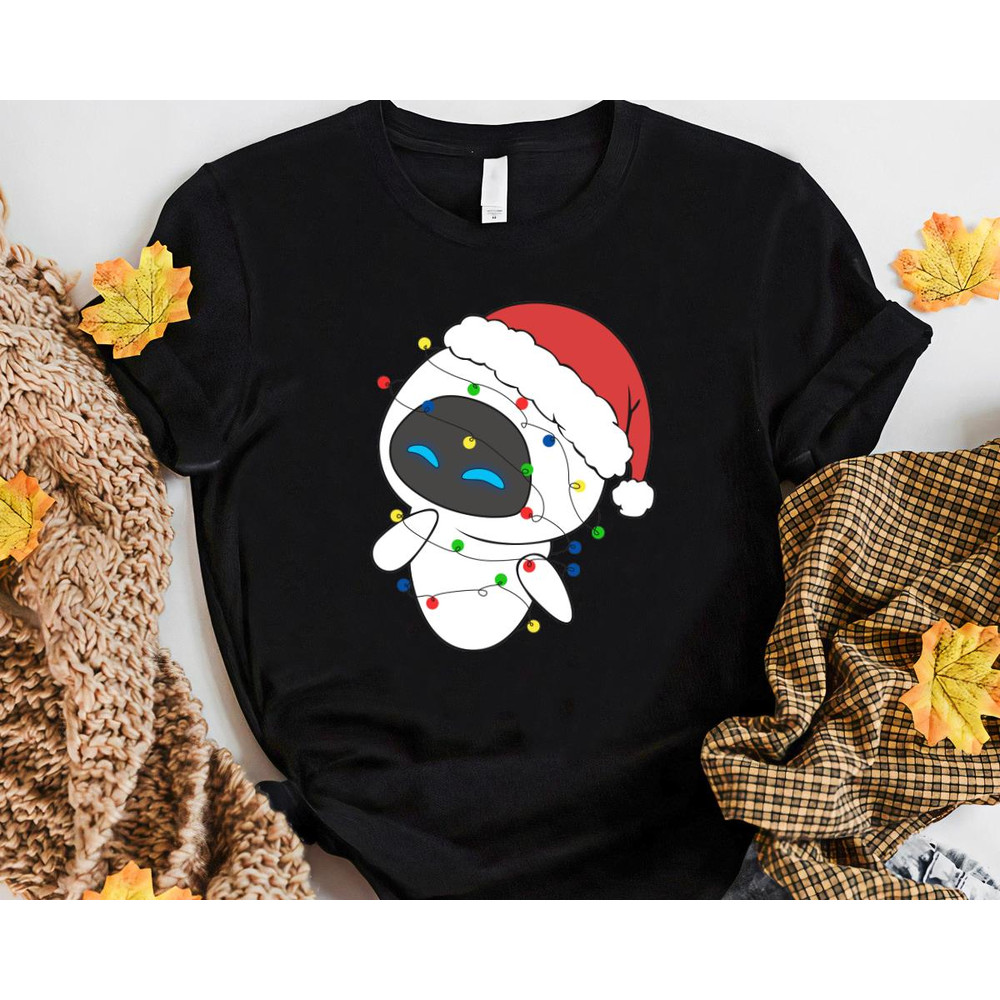 Eve Robot ET Christmas Lights Very Merry Xmas Party Christmas Holiday Funny Gift Unisex Tshirt Swea 0