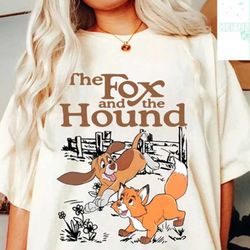 disney fox and the hound comfort colors shirt, the fox and the hound shirt, magic kingdom day, disney trip shirt, disney