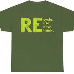 recycle reuse renew rethink cunt funny tee
