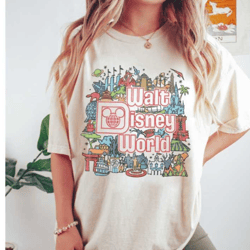 retro disney world shirt, vintage mickey shirt, vintage disney shirt, walt disney world, disneyworld trip 2023 shirt, wd