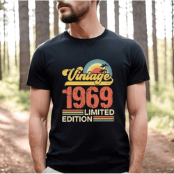 vintage 1969 shirt, retro vintage shirt, graphic retro shirt, 90s aesthetic shirt, vintage 1960s shirts, gift for him, c