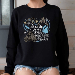 cinderella shirt, disney vacation, disney land shirt, disney world shirt, disney princess shirt, a dream is a wish your