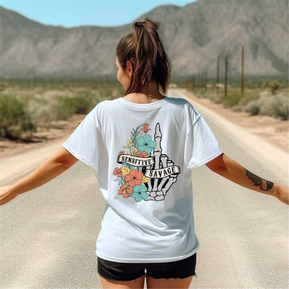 MR13102023104738sensitivesavageshirtfunnyhalloweenshirthalloweenpartyimage1jpg