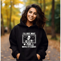 funny halloween hoodie, halloween skeleton hoodie, funny teacher sweatshirt, funny spooky sweat, spooky vibes hoodie, cu