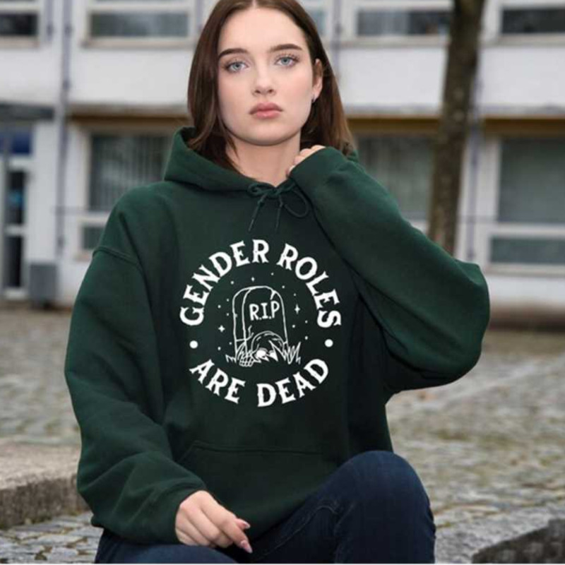 MR1310202393744genderrolesaredeadhoodiefeministhalloweenhoodiefunnyimage1jpg