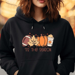tis the season hoodie, cute fall hoodie, trendy fall sweatshirt, fall season sweater, spooky season hoodie, cute hallowe