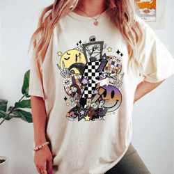 retro halloween shirt, groovy halloween shirt, womens halloween tees, fall tees, fall outfit, spooky shirt, spooky seaso