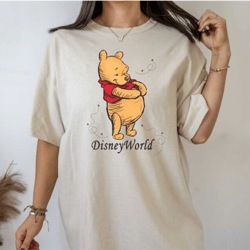 retro winnie the pooh disneyworld est 1971 t-shirt, disneyworld shirt, 2023 family vacation tee, magic kingdom, mickey w