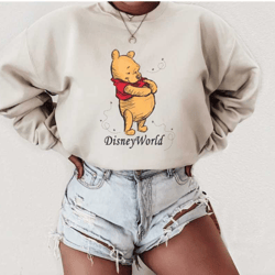 retro winnie the pooh disneyworld est 1971 sweatshirt, disneyworld shirt, 2023 family vacation shirt, magic kingdom, mic