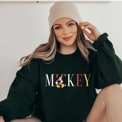 disney family sweatshirt, family disneyworld sweat, mickey sketch shirt, minnie women sweater, disneyworld trip shirt, m