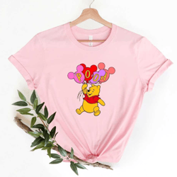 disney valentine pooh shirt, disney pooh bear shirt, pooh valentine's day shirt, valentine couple matching, women valent