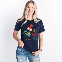 funny disney moana shirt, moana rooster shirt, cute disney shirt, disney kids shirt, hei girl hei shirt, gift for kids,
