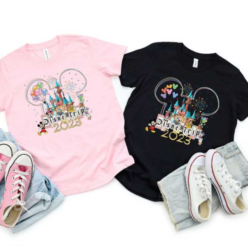 MR1210202395328funnydisneytrip2023kidsshirtcolorfulmickeymouseimage1jpg