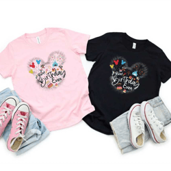 funny disney birthday adventure kids t-shirt, disney mickey birthday fun shirt, disney world best birthday ever top, lov