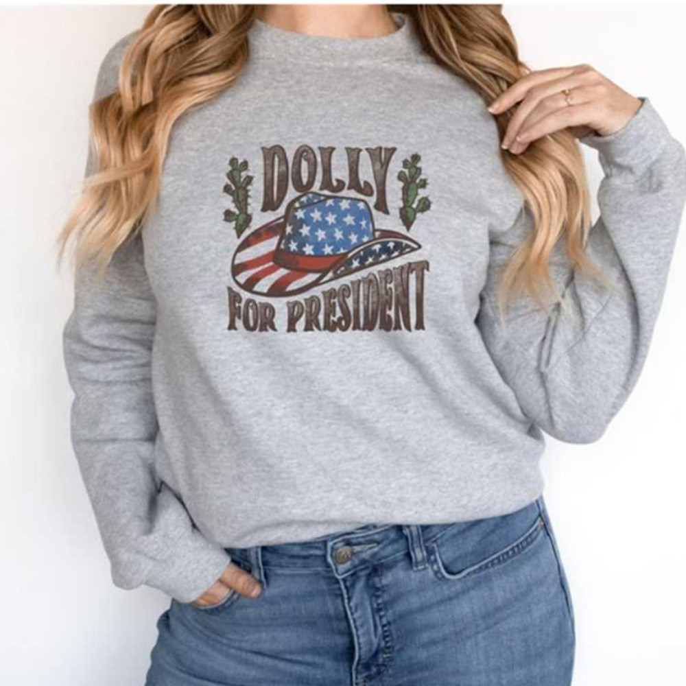 MR1210202393820dollyforpresidentsweaterfunnyelectionsweatshirtimage1jpg