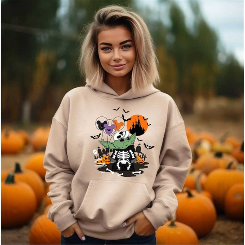 MR1210202382848disneyhalloweenhoodiecutehalloweenhoodietrickortreatimage1jpg