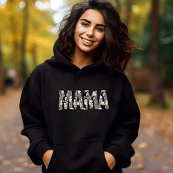 cute mama hoodie, halloween mom gift, halloween family hoodie, cute halloween sweatshirt, halloween gift, spooky season