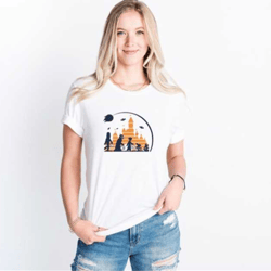 disney halloween shirt, cute halloween tee, halloween gift, disney castle shirt, disney characters shirt, halloween tee,