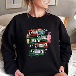 christmas movies sweater, movie lover sweater, christmas season sweatshirt, merry christmas sweater, family christmas sh