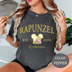 comfort colors rapunzel shirt, disney princess shirt, rapunzel princess shirt, tangled shirt, rapunzel birthday shirt, g