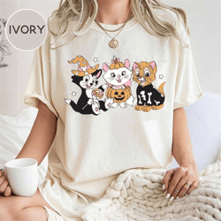 the aristocat halloween shirt, comfort colors shirt, marie cat shirt, disney cataholic shirt, disney halloween shirt, tr