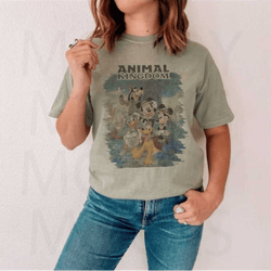 animal kingdom vintage comfort colors shirt, disney safari vintage comfort shirt, disney wild vintage shirt, vintage saf