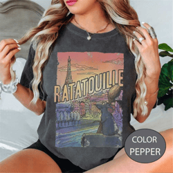 comfort colors disney ratatouille shirt, disney remy shirt, ratatouille shirt, anyone can cook, remy paris shirt, pixar
