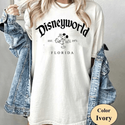 vintage disneyworld est 1971 shirt, retro mickey shirt, mickey mouse shirt, wdw shirt, disneyworld shirts, mickey group