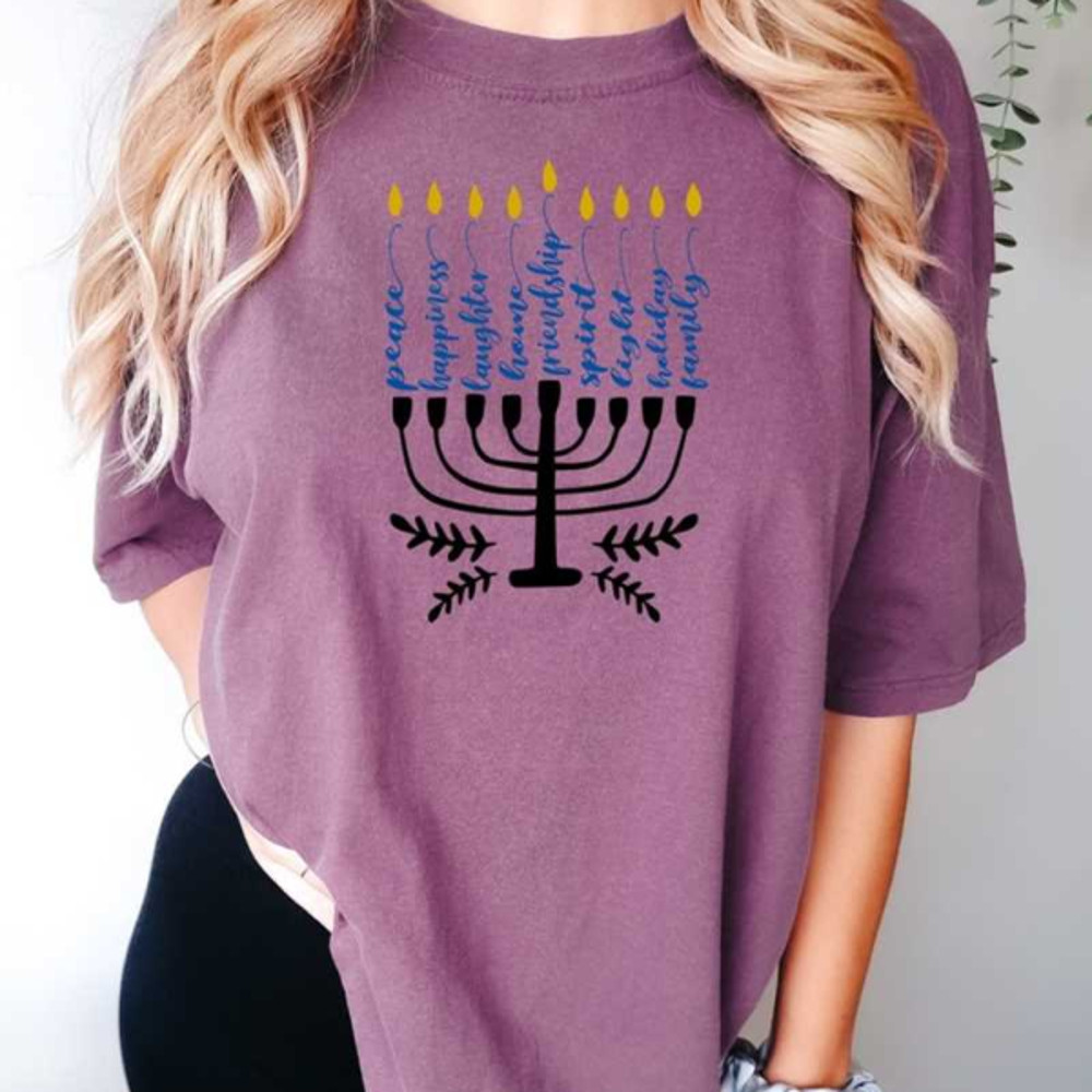 MR1110202310032hanukkahshirtmenorahshirtholidayshirtchanukahshirtimage1jpg
