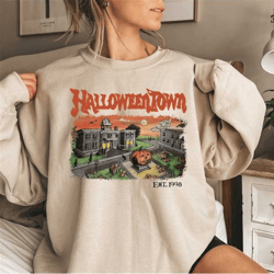 halloween town est 1998 sweatshirt, vintage halloweentown sweatshirt, pumpkin halloweentown shirt, halloween party,gift