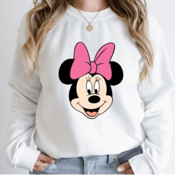 disney minnie mouse sweatshirt, disney girls shirt, disney aesthetic crewneck, disneyworld shirt, disney womens shirt,di