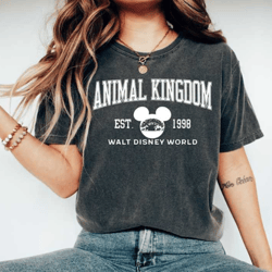 comfort colors animal kingdom est 1998 walt disney world shirt, disneyland vacation trip shirt, magic kingdom shirt, dis