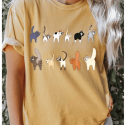 cat tshirt, cat butt theme shirt, cat crewneck shirt, cat mom gift, cat lover gift, cat mama shirt, cat tee, cats' back