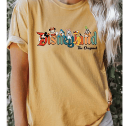 comfort colors disneyland the original tshirt, mickey disneyland shirt,mickey and friends shirt,disneyland shirt,disney