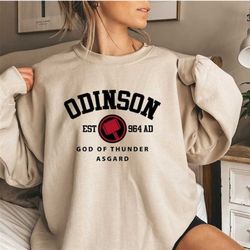 thor odinson sweatshirt, god of thunder shirt, thor gifts, marvels shirt, avengers assemble,superhero sweater,thor shirt