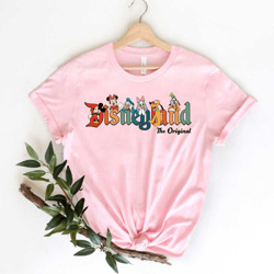 disneyland the original t-shirt, mickey and friends shirt, disney trip family shirt, vintage disneyland shirt,disneywor,