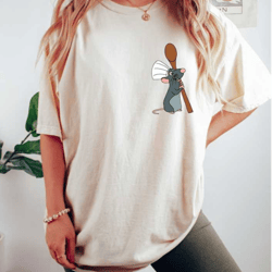 pocket disney ratatouille shirt,remy shirt,little chef shirt,mouse chef shirt,ratatouille shirt,anyone can cook,food and