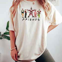 christmas friends shirt, christmas movie watching shirt, christmas gift idea, christmas holiday funny t-shirts, christma