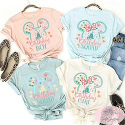 disney birthday girl shirt, disney birthday shirt, disney birthday squad shirt, disney girl shirt, disney world shirt, d