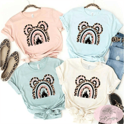 rainbow mickey shirt, mickey head rainbow shirt, disney rainbow shirt, disney shirts, disney trip shirts, disney world s