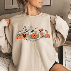 vintage disney world halloween sweatshirt, mickey skeleton sweatshirt, disney halloween sweatshirt, mickey and friends h