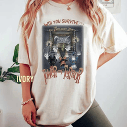the twilight zone tower of terror shirt, comfort color vintage disney shirt, mickey and friends shirt, disney halloween