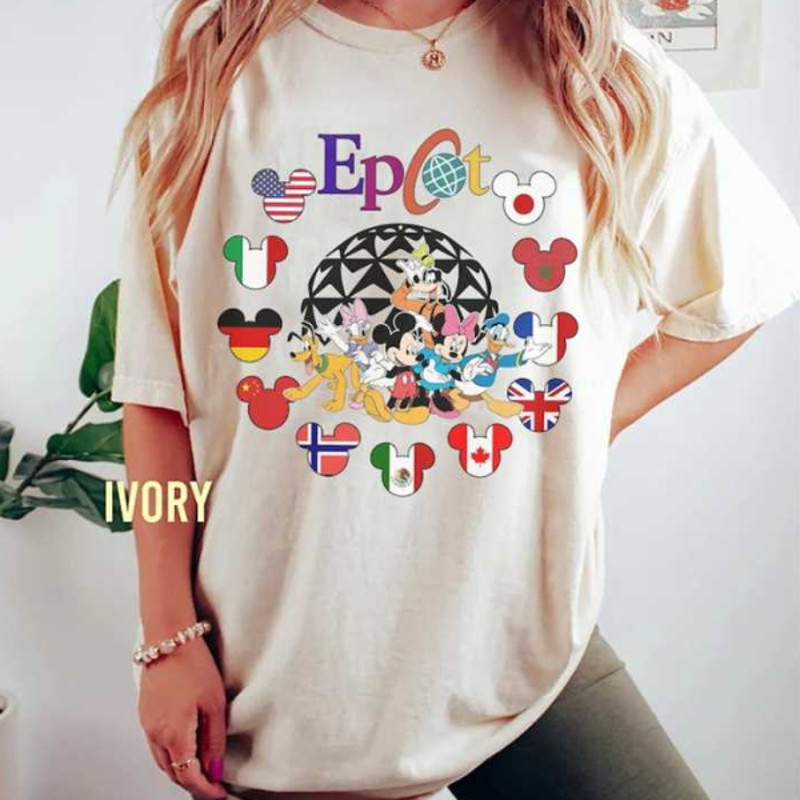 MR910202316315comfortcolorsretrodisneyepcotshirtepcotcenter1982image1jpg